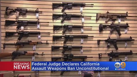 Overturning the ban would allow not only assault rifles, but things like assault shotguns and assault pistols, state officials said. . California assault weapons ban overturned